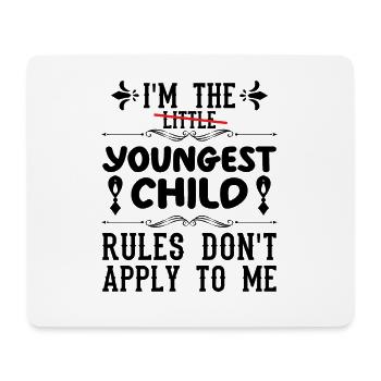 Familie Kinder Geschwister Lustig Geschenkidee - Mousepad (Querformat) - Weiß - Vorne
