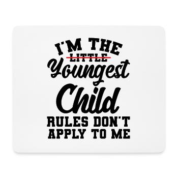 Familie Kinder Geschwister Lustig Geschenkidee - Mousepad (Querformat) - Weiß - Vorne