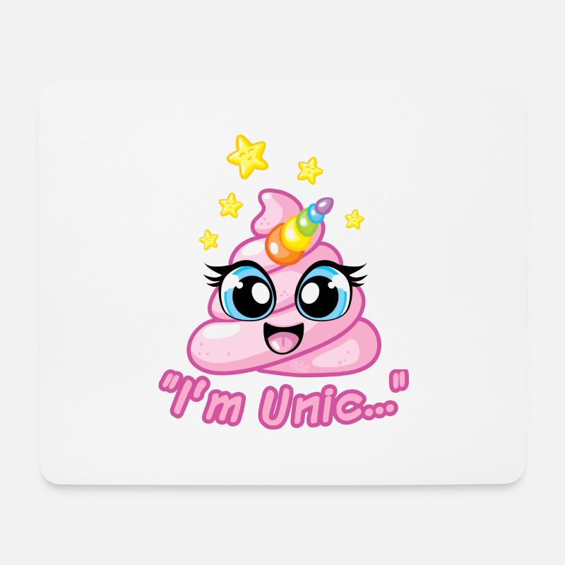 girly - Mousepad (Querformat) - Weiß