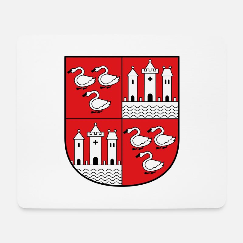Zwickau - Mousepad (Querformat) - Weiß