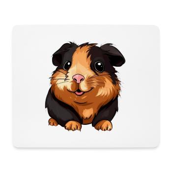 Meerschweinchen für eine Meerschweinchen - Mousepad (Querformat) - Weiß - Vorne