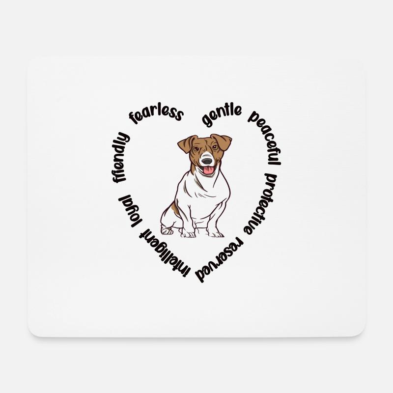 Jack Russell Terrier Lover Jack Russell Mama - Mouse Pad (horizontal) - white