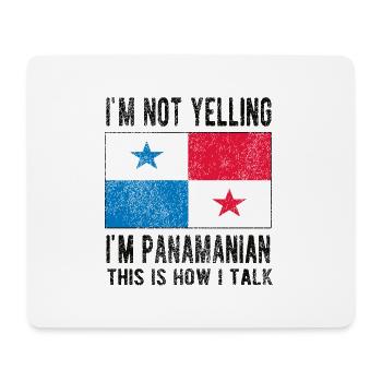 Panamaer Panama Herkunft Panamaische Flagge - Mousepad (Querformat) - Weiß - Vorne