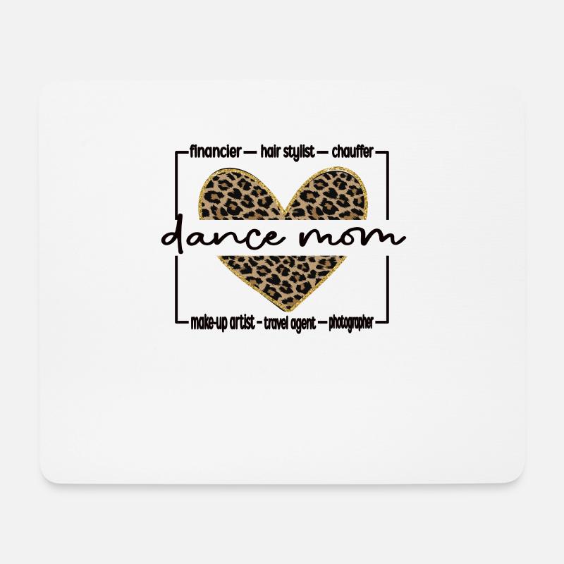 Tänzerin Mutter Tanzmama Mama Von Tänzerin Mutter - Mousepad (Querformat) - Weiß