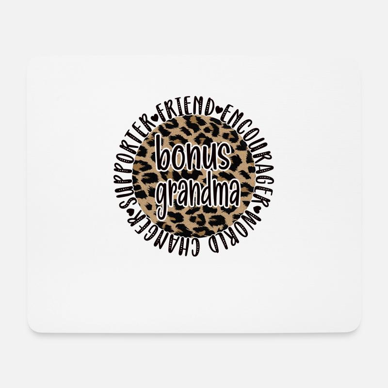 Stolze Bonus-Oma Beste Stiefgroßmutter Geschenk - Mousepad (Querformat) - Weiß