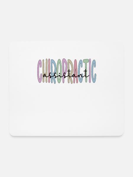 Chiropraktischer Assistent Chiropraktik-Assistent - Mousepad (Querformat) - Weiß