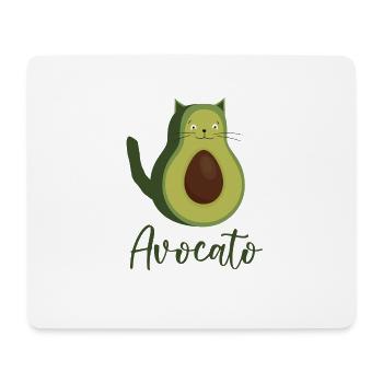 Die etwas andere Avocado - Mousepad (Querformat) - Weiß - Vorne