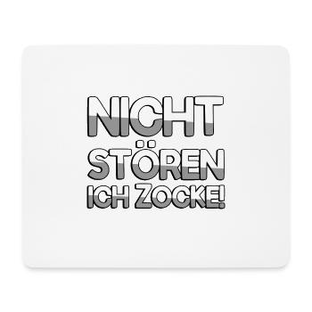 DO NOT DISTURB I GAMBLE! - Gaming - Mouse Pad (horizontal) - white - Front