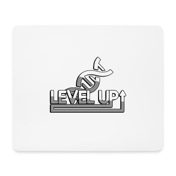 LEVEL UP + DNA - Gaming - Mouse Pad (horizontal) - white - Front