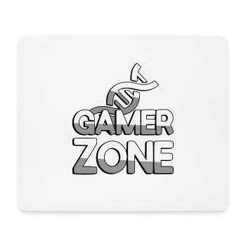 GAMER ZONE + DNA - Gaming - Mouse Pad (horizontal) - white - Front