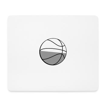Basketball - Illustration - Mouse Pad (horizontal) - white - Front