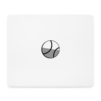 Tennisball - Illustration - Mousepad (Querformat) - Weiß - Vorne