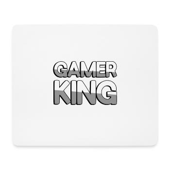 GAMER KING - Gaming - Mouse Pad (horizontal) - white - Front