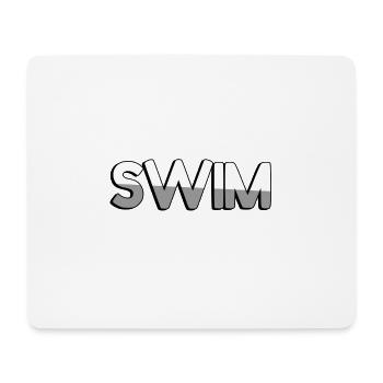 SWIM - Swimming - Mouse Pad (horizontal) - white - Front