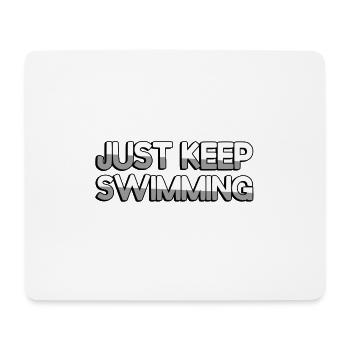 CONTINUEZ À NAGER - Schwimmen - Tapis de souris (format paysage) - blanc - Devant