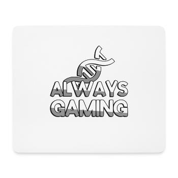 ALWAYS GAMING + DNA - Gaming - Mouse Pad (horizontal) - white - Front