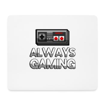 ALWAYS GAMING + NES Controller - Gaming - Mouse Pad (horizontal) - white - Front
