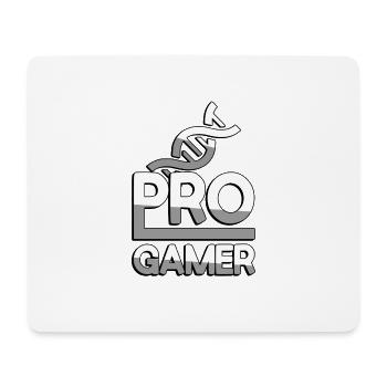 PRO GAMER (White) + DNA - Gaming - Mouse Pad (horizontal) - white - Front