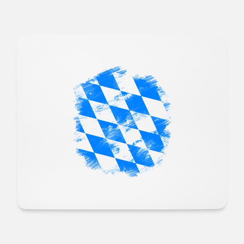 Bayern - Mousepad (Querformat) - Weiß