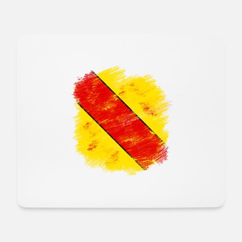 Baden - Mousepad (Querformat) - Weiß