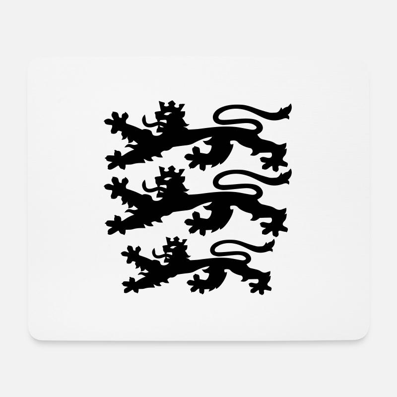 Danmark - Mousepad (Querformat) - Weiß