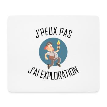 I can not have Exploration - Mouse Pad (horizontal) - white - Front