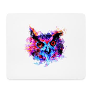 gxp owl purple blue perfect - Mouse Pad (horizontal) - white - Front