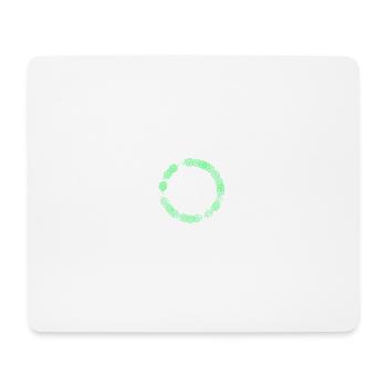 cercle - Tapis de souris (format paysage) - blanc - Devant