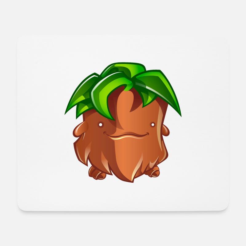 Torfac the palm tree - Mouse Pad (horizontal) - white