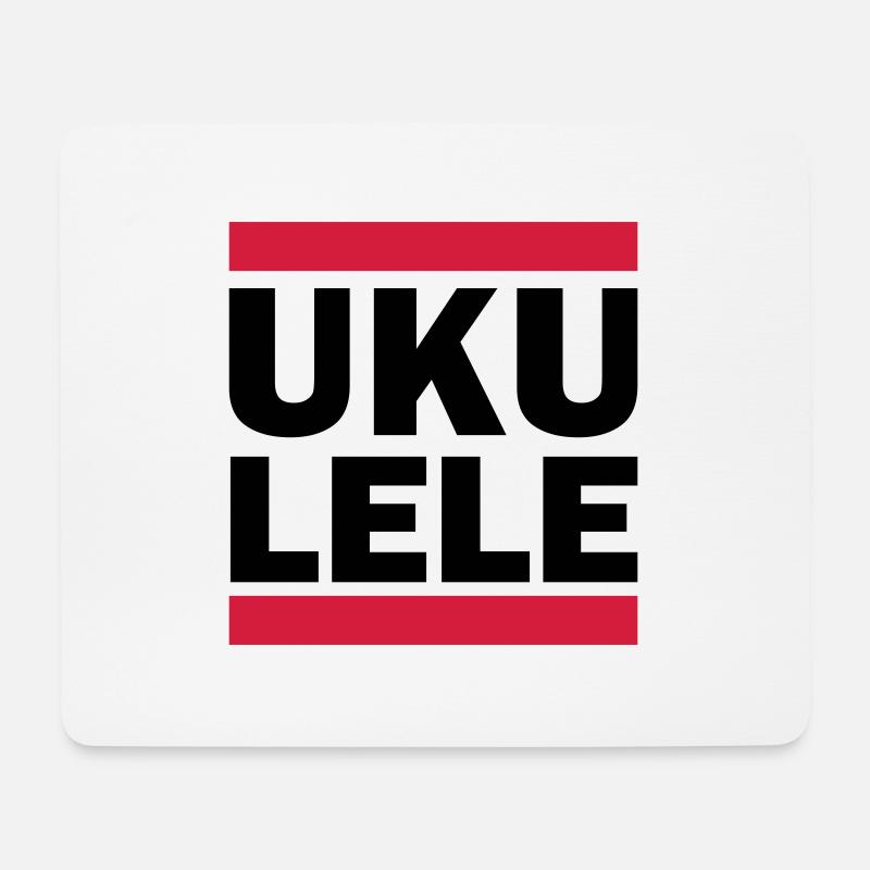 UKULELE - Mouse Pad (horizontal) - white