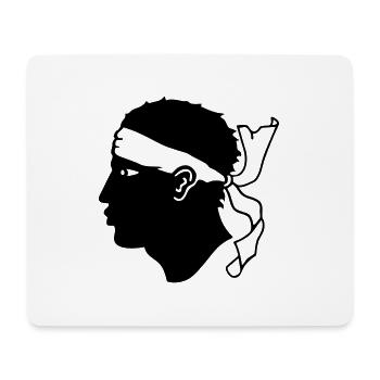Corsica Korsika - Mousepad (Querformat) - Weiß - Vorne