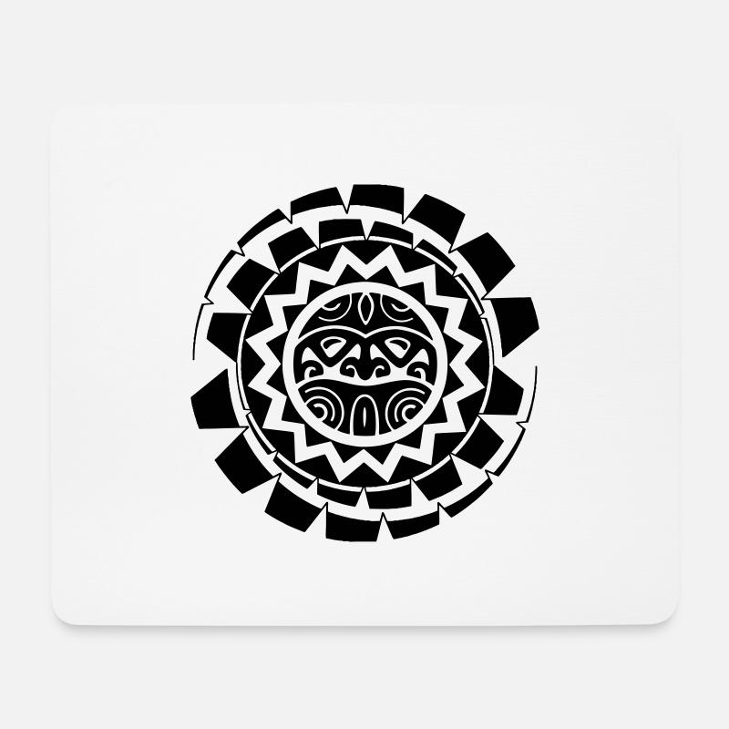 Maya - Mousepad (Querformat) - Weiß