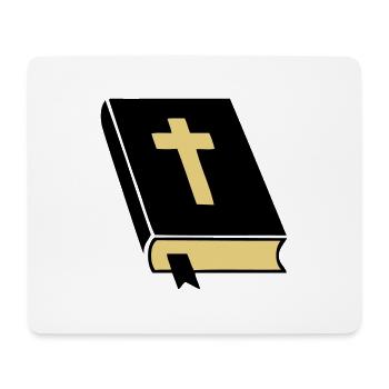 bibel_02 - Tapis de souris (format paysage) - blanc - Devant