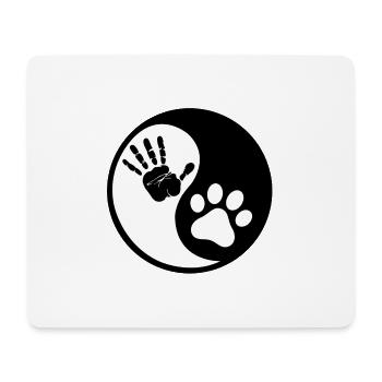 Yin-Yang - Mousepad (Querformat) - Weiß - Vorne