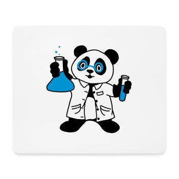 Scientifique Panda - Tapis de souris (format paysage) - blanc - Devant