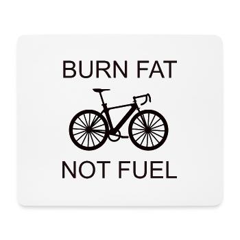 Cycling | Sustainability - Mouse Pad (horizontal) - white - Front