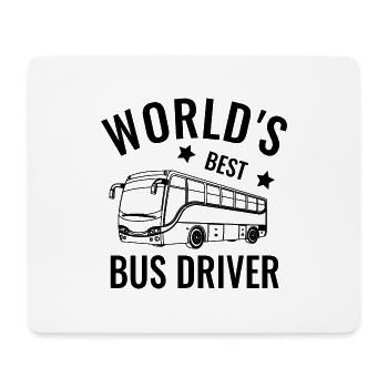 Meilleur chauffeur de bus Bus chauffeur professionnel cadeau - Tapis de souris (format paysage) - blanc - Devant