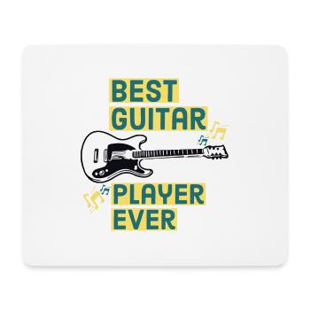 Bester Gitarrist aller Zeiten - Mousepad (Querformat) - Weiß - Vorne