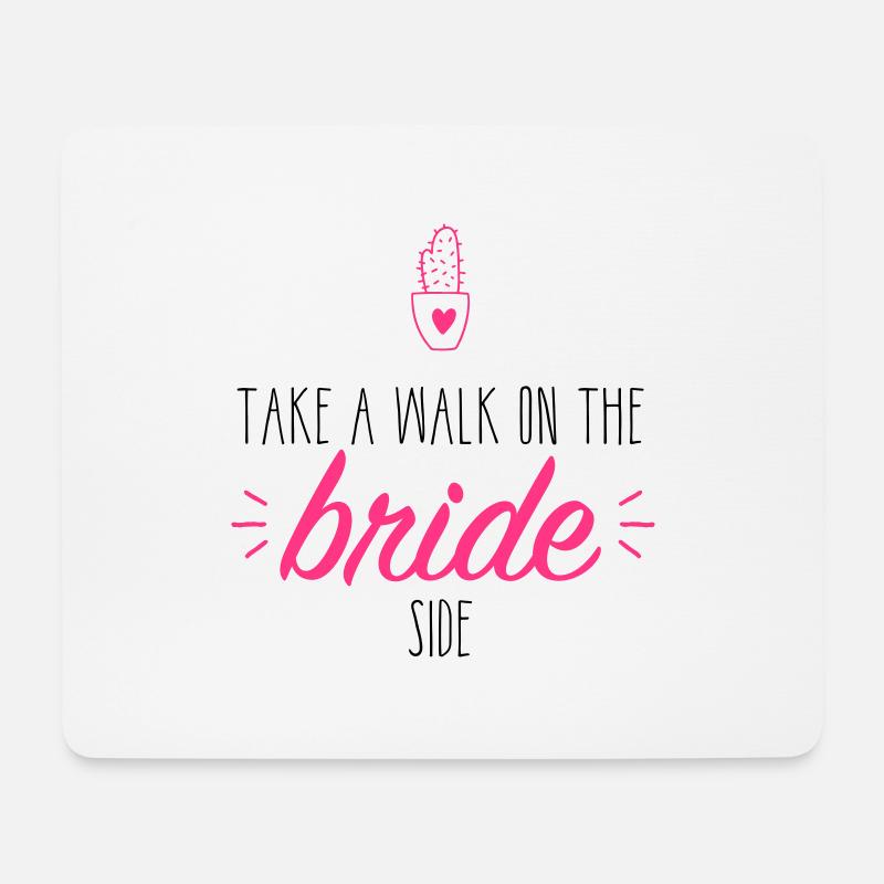JGA Bride with Style - Mouse Pad (horizontal) - white