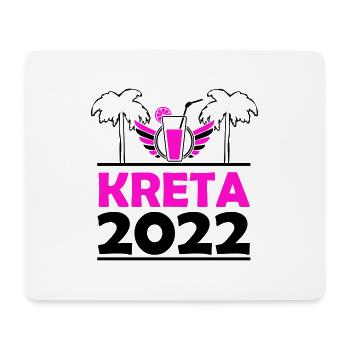 Kreta 2022 - Mousepad (Querformat) - Weiß - Vorne