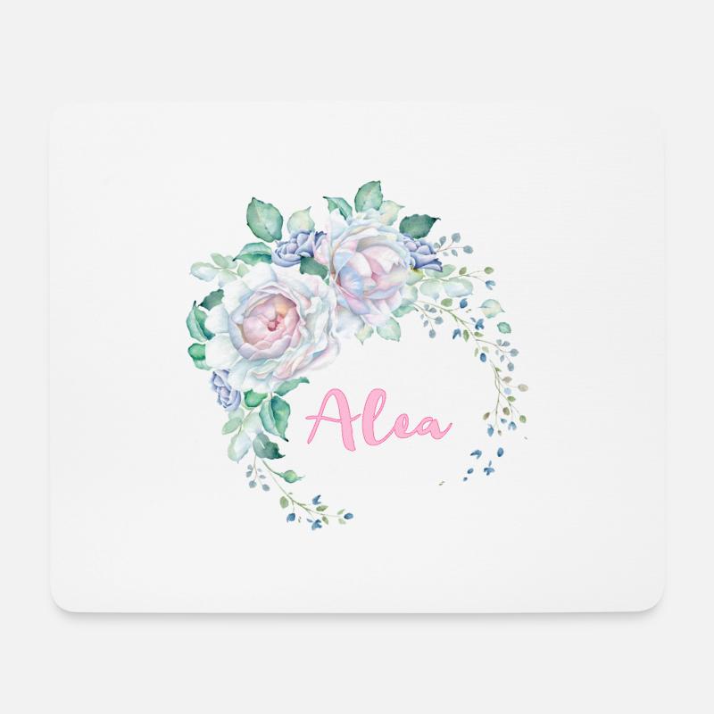 Für Alea - Mousepad (Querformat) - Weiß