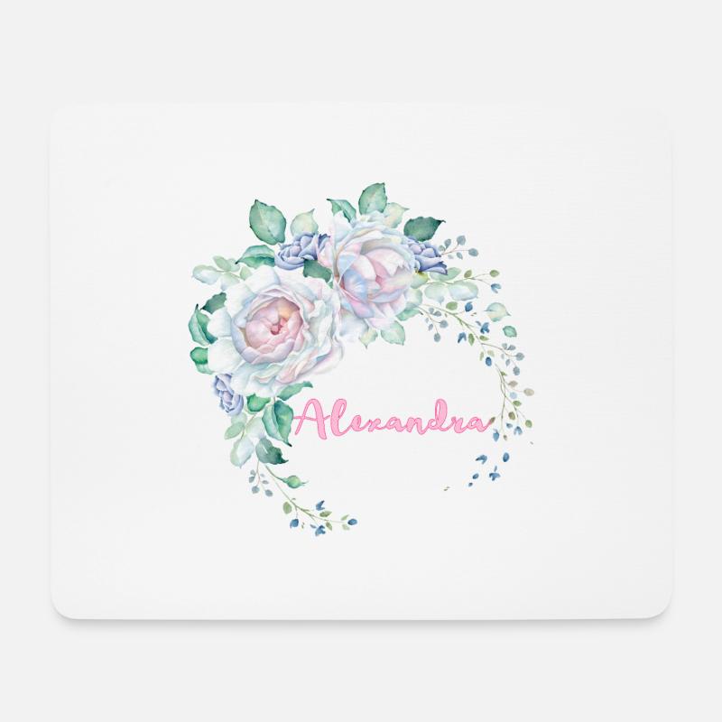 Für Alexandra - Mousepad (Querformat) - Weiß