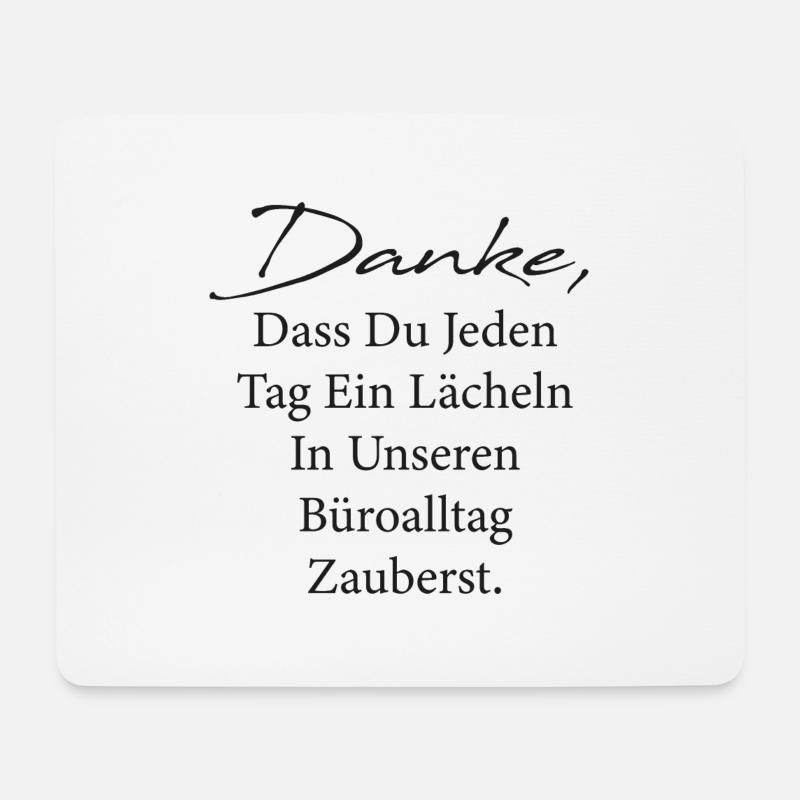 Dankesgeschenk Kollegin Büro Arbeit Beste Kollegin - Mousepad (Querformat) - Weiß