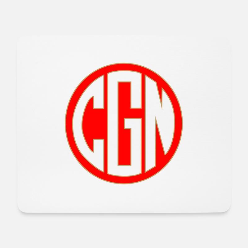 CGN 7 - Mousepad (Querformat) - Weiß