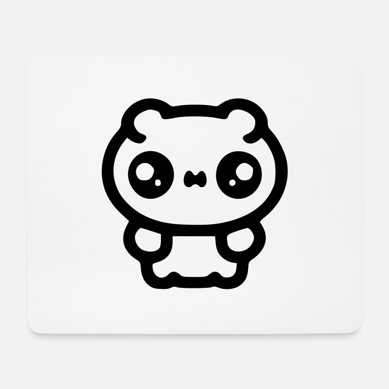 Sad Hamster - Mouse Pad (horizontal) - white