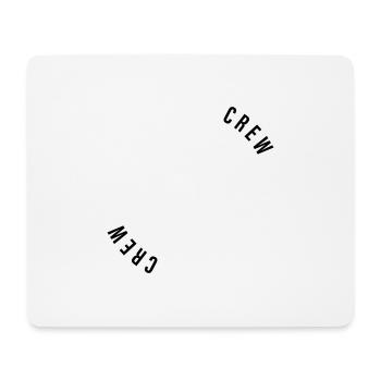Mallorca Crew Anker Palme Herz - Mousepad (Querformat) - Weiß - Vorne