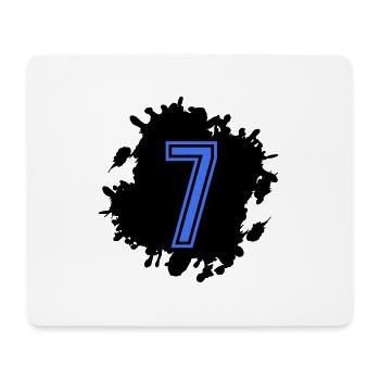 Spot 7 - Mouse Pad (horizontal) - white - Front