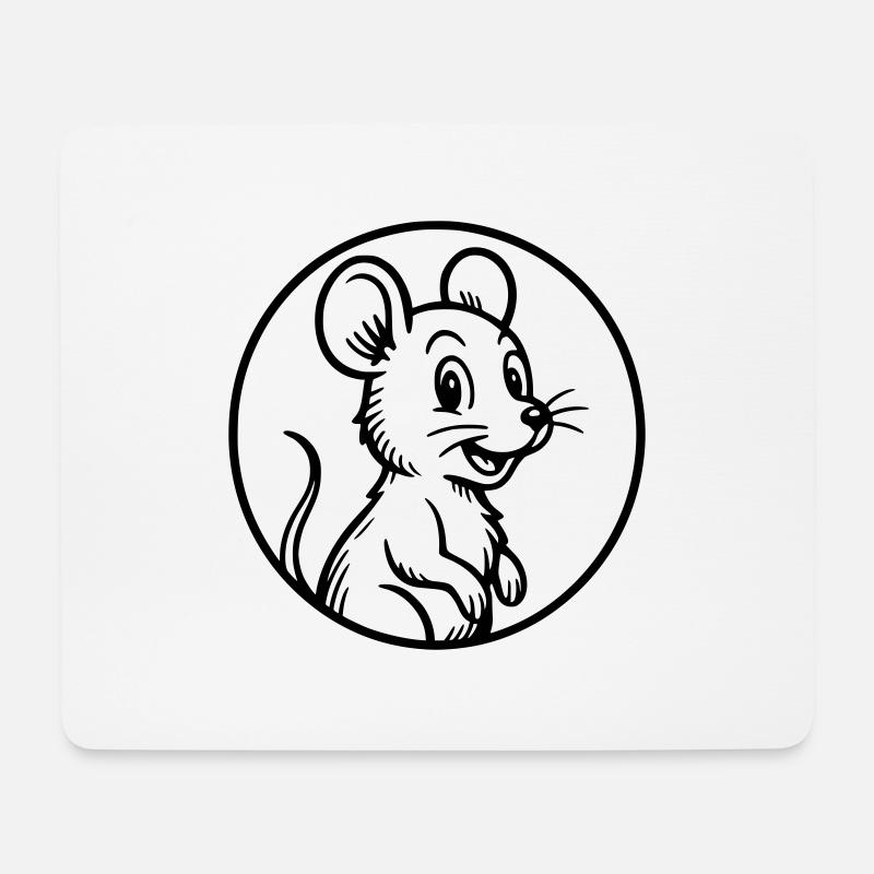 Mouse - Mouse Pad (horizontal) - white
