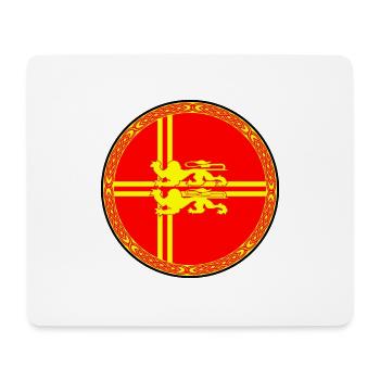 Normentrelacs - Tapis de souris (format paysage) - blanc - Devant