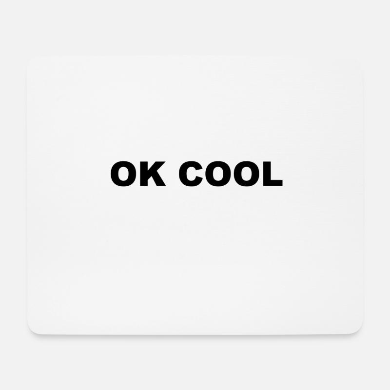 Ok Cool - Yung Hurn - Mousepad (Querformat) - Weiß